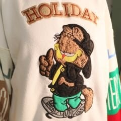 Triko Kollu Garfield Sweatshirt